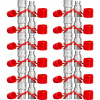 VEVOR Hydraulický rýchlospoj 1/2 palca NPT 12 párov s protiprachovým krytom