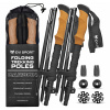 Trekingové palice EVI Fold PRO+ Carbon Core 110-130 cm
