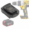 ADAPTÉR BATÉRIE PREVODNÍK KONVERTOR BOSCH 18V NA NÁRADIE DEWALT