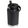 STANLEY Termoláhev s integrovanou slámkou/brčkem The IceFlow™ Flip Straw 2.0 Jug 1,9 l/64oz Black 2.0