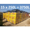 15x Záhradnícka rašelina 3,5-4,5 pH 250 l pre čučoriedky