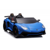 LEAN CARS Elektrické autíčko Lamborghini XXL - 200W 24V - dvojmiestne - modré - 200W - 24V/14Ah - 2025