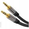 PremiumCord HQ stíněný kabel stereo Jack 3.5mm - Jack 3.5mm M/M 3m (kjqmm3)