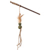 Magic Cat Natural Fun cumlík s pierkami a povrázkami 25 cm