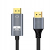 Kábel Video Displayport DP pre HDMI Full HD 2K UHD 4K 60Hz 2 m