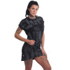 Yakuza dámske šaty BRANDED URBAN GKB 22111 black Farba: čierna, Veľkosti dámske: XS