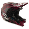 TLD HELMA D4 CARBON TROY LEE DESIGNS X SRAM RADIOSCAPE BLK / BERRY (13995500) L