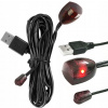 IR PREDLŽOVAČ DIAĽKOVÉHO OVLÁDAČA NA ZABUDOVANIE DEKODÉRA USB HQ 2 m 20-60 KHz