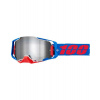 100% Armega Ironclad mirror silver lens