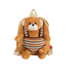 Detský obojstranný plyšový batoh s odnímateľnou hračkou Perletti Toys, MACKO, 13032