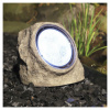LED solárne svetlo, dekor kameň