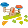 Drevená váha Wooden Balance Eichhorn 9 kociek hra na rovnováhu