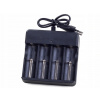 VERK 02038 Nabíječka baterií 4.2V - 4x 18650