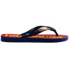 Havaianas Hav. Top Logomania 2 Ruby Red/Ruby Flip Flops Womens Ruby Red 1/2