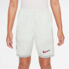 Nike Dri-FIT Academy Big Kids' Graphic Soccer Shorts White/Black 13 rokov
