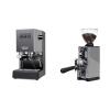 Gaggia Classic E24 BC, grey + Eureka Mignon Libra 65 All Purpose, CR grey