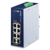 PLANET Priemyselný 4-portový GE 802.3at + 2 GE + 2 100/1000X SFP (IGS-824UPT)