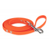 Firedog BioThane Vodítko 13 mm 2 m s rúčkou oranžové