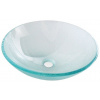 Sapho ICE sklenené umývadlo priemer 42 cm SPH 2501-04