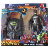 BATMAN set postava + maska so zvukom AVENGERS VYPR