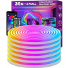 LED pásik, LETIANPAI, RGB, na diaľkové ovládanie, Synchronizácia s hudbou, 36 m