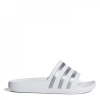 adidas Adilette Aqua Slide Boys White/Silver C10 (28)
