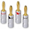 NAKAMICHI Reproduktorový konektor banánový HQ PREMIUM 4ks