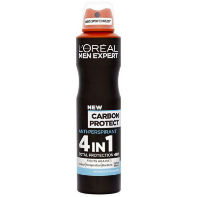 L Oreal Paris Men Expert Deodorant sprej Carbon Protect 4v1 150ml
