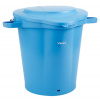 VIKAN Modré plastové vedro s vekom 20l VIKAN 56923
