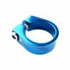 Sedlová objímka KALLOY SC-200 Blue 31,8 mm