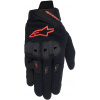rukavice STELLA SP X 1, ALPINESTARS, dámské (černá/červená fluo, vel. XL)