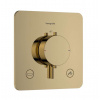 Hansgrohe Ecostat Comfort Q Termostatická batéria pod omietku, na 2 spotrebiče, leštený vzhľad zlata 33717990-HG