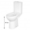 Cersanit Wc kombi komplet Etiuda zadní odpad K11-0221