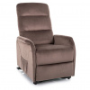 SIGNAL MEBLE Relaxačné kreslo JUPITER VELVET M, cappuccino bluvel 38