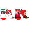 Spider Man - licencia Chlapčenské členkové ponožky - Spider-Man 52341133, červená / biela Farba: Mix farieb, Veľkosť: 23-26