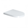 Duravit ME by Starck Seat and cover ME by Starck Compactwhite, w. soft closure, hinge sst 0020190000