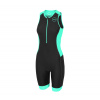 Zone3 Ltd Women's Aquaflo Plus Trisuit - BLACK/GREY/MINT Veľkosť: L