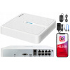 IP rekordér HiLook by Hikvision NVR-8CH-H/8P do 8x PoE pre IP kamery do 6M
