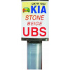 KIA UBS STONE BEIGE LAK NA AUTO MALTA NA ŠKRABANCE ARASYSTEM