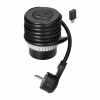 Orno Zapustená zásuvka 2P+Z so systémom EasyEject, USB 3.0, 1,5 m + USB adaptér