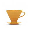 Keramický dripper Hario V60-02 oranžový + 40 filtrov