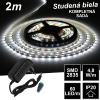 LEDprodukt 2m SMD2835 60LED/m IP20 studená b. - KOMPLETNÁ SADA