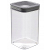 Curver DRY CUBE 2,3L dóza 11,8x11,8x24,5cm transparent/sivá 03512-840