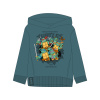Želvy Ninja - licence Chlapčenská mikina - Korytnačky Ninja 5218065, tmavo zelená Farba: Zelená, Veľkosť: 134