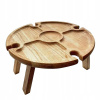 Záhradný stôl, stolík - Záhradný stôl, šedá, 100x50x75 cm, Rattan PE (Záhradný stôl, šedá, 100x50x75 cm, Rattan PE)