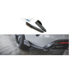 Maxton Design difuzory pod zadní nárazník s křidélky ver. 2 pro Škoda Octavia RS Mk4, černý lesklý plast ABS SLEVA 5%