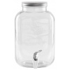MagicHome Nádoba MagicHome, na vodu, džbán, s kohútikom, sklo, 5 l