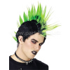 Parochňa - PUNK ROCKER MOHAWK - čierno zelená, unisex