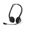 Logitech 960 Slúchadlá s mikrofónom Kábel Pres hlavu Hovor / hudba USB Typ-A Čierna (981-000100)