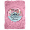 Diár A5 Kids Euroswan Lilo a Stitch Shades of Pink (zošitový denník Stitch nadýchaný trblietavý huňatý LILO A STITCH)